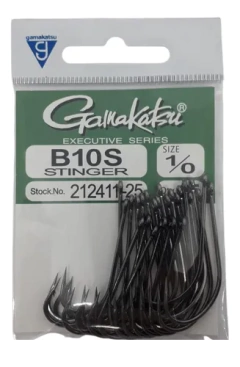 Anzuelo Gamakatsu B10S Stinger Nro 1/0 en internet