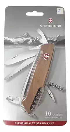 Cortaplumas Victorinox Ranger Wood 55 10 Usos