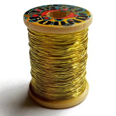 Hilo Tinsel Redondo Ribete Ninfa Feathers N Flies - Aventura Fly Shop