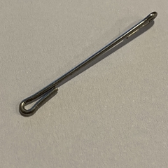 Conectores Shanks De Acero Inox Para Moscas Articuladas 35mm - Aventura Fly Shop