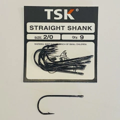 Anzuelos Tsk Straight Shank Atado Moscas Streamers Poppers