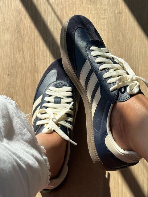 Adidas Samba Importado Azul Marinho - comprar online