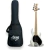 Contrabaixo Seven Music - Ativo 5 Cordas Wh Branco Sbm-57 C/bag