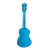 Ukulele Azul Claro Seven Concert Suk-23 LB C/ Capa Afinador - Seven Guitars