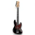 Contrabaixo J.bass Seven Sjb-47 Bk Preto 4c Com Bag - comprar online