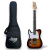 Guitarra Telecaster Seven Stc-307lh Canhoto Sb Plusc/ Bag