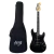 Guitarra Strato Seven Sgt-207 BK Preto C/ Bag