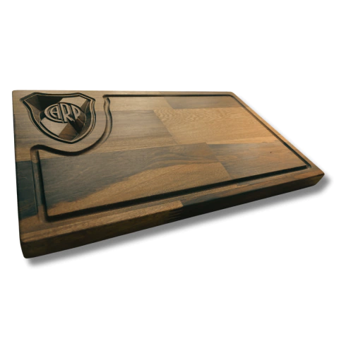 Plato de RIVER madera PREMIUM