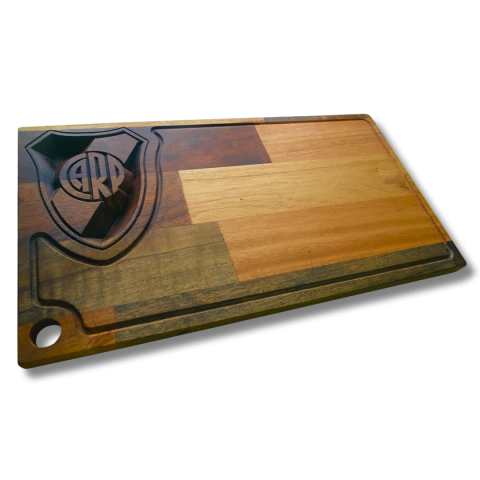 Asado RIVER MULTICOLOR MADERAS DURAS - comprar online