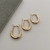 Brinco Argola Julieta Dourado
