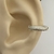 Piercing Click Conch Cristals | Prata 925 - comprar online