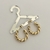 Brinco Argola Twisted