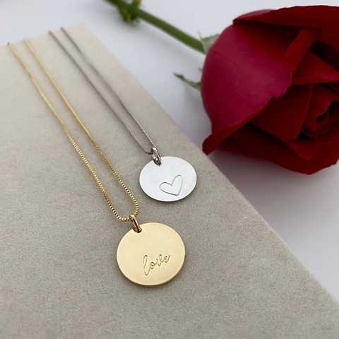 Colar Pingente Basic Love - comprar online