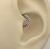 Piercing Torção Maxi Colors Prata 925