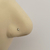 Piercing Nostril Ponto de Luz Cristal 1,5mm - comprar online