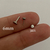 Piercing Labret Titânio Ponto de Luz 6x0.8mm | 3mm - comprar online