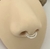 Piercing Torção Zircônias Prata 925