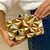 Clutch Orgânica Dourada
