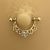 Piercing Mamilo Renda Zircônia
