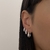 Brinco Trio Argola Gota Mariana na internet
