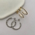 Brinco Argola 22mm Riviera Clássica Cristal - loja online