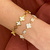 Pulseira Gravatinha Trevos Perolados & Zircônias - comprar online