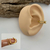 Piercing Conch Duplo na internet
