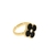 Anel Ajustavel Trevo Black