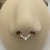 Piercing Trinity Frontal Prata 925