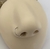 Piercing Nostril Argola Lisa 8mm Prata 925