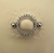 Piercing Mamilo Circulo Cravejado