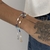 Pulseira Cristais Azul