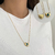 Escapulário Coração Blue Stone Dez - comprar online