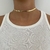 Colar Choker Fita 30cm