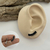Brinco Ear Cuff Black Navete - comprar online