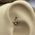 Piercing Ferradura Uni Zircônia P 6mm - comprar online