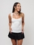 Blusa Acetinada Amarração Costas na internet