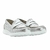 Mocasin Fany Nautical Silver - 100%CUERO! en internet
