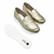 Fany Nautical Platino - 100%CUERO! - Piscis Shoes