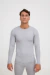 Remera Térmica Embrace Gris Claro - comprar online