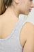 Musculosa Everyday Gris - Basset