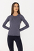 Remera Termica Skin Gris Oscuro - comprar online