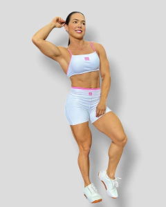 Conjunto moiria - branco / rosa bb - comprar online