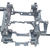 Capa Painel Inferior Tabelier Toyota Hilux Sw4 2016 A 2022 na internet
