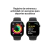 Dos relojes Apple Watch Series 10 42mm con pantalla mostrando registro de entrenos y actividad para deportes acuáticos.