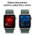 Dos relojes Apple Watch SE 2da Generación 40mm con correa verde, mostrando información de salud: frecuencia cardíaca y fases de sueño.