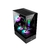 Gabinete Gamer Sentey H10 Lateral/frente Transparente Black Color Negro