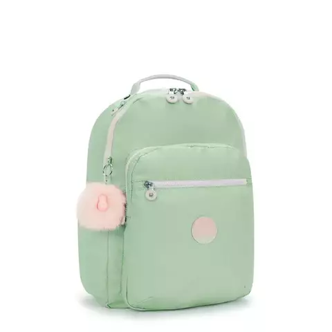 Mochila Kipling Seoul - Soft Green Met