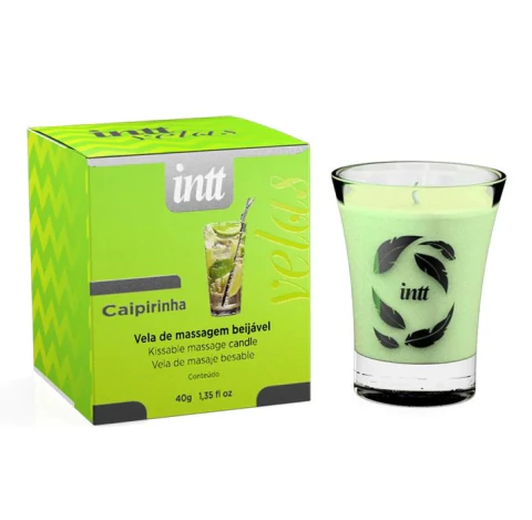 Vela Para Massagem Beijável - Intt Caipirinha