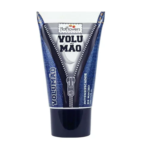Provocador de Ereção Masculino à Base de Ginseng com Extrato de Damiana Hot Flowers Volumão Gel